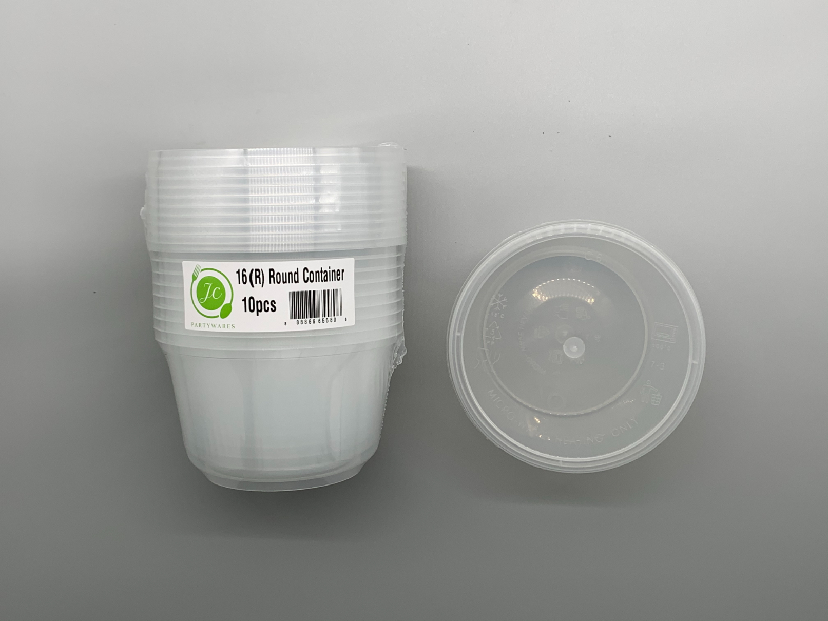 16B Round ciontainer with lid